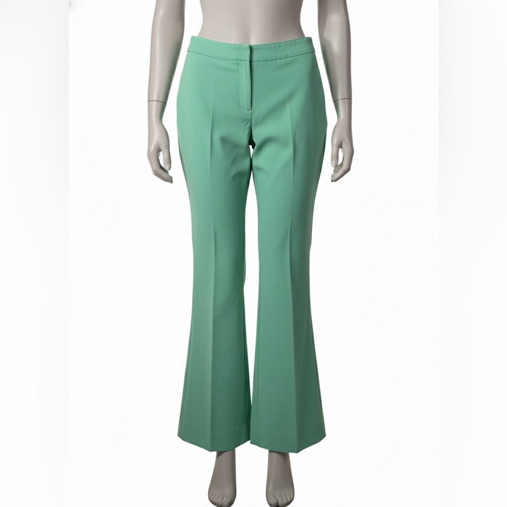 Vintage COMPAGNA Mint Green Flared Pants – Tagged 55 (Fits US Small)